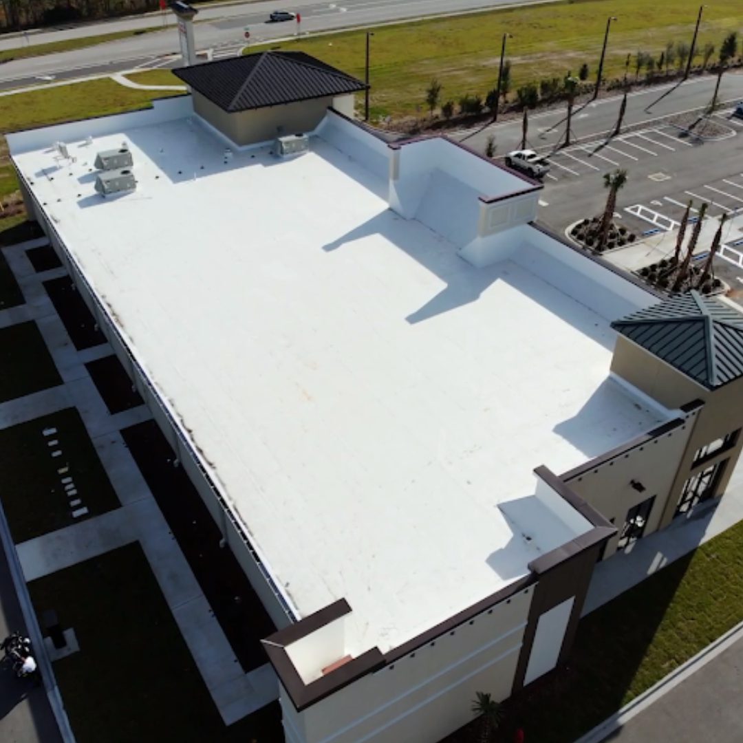 Commercial roof photo